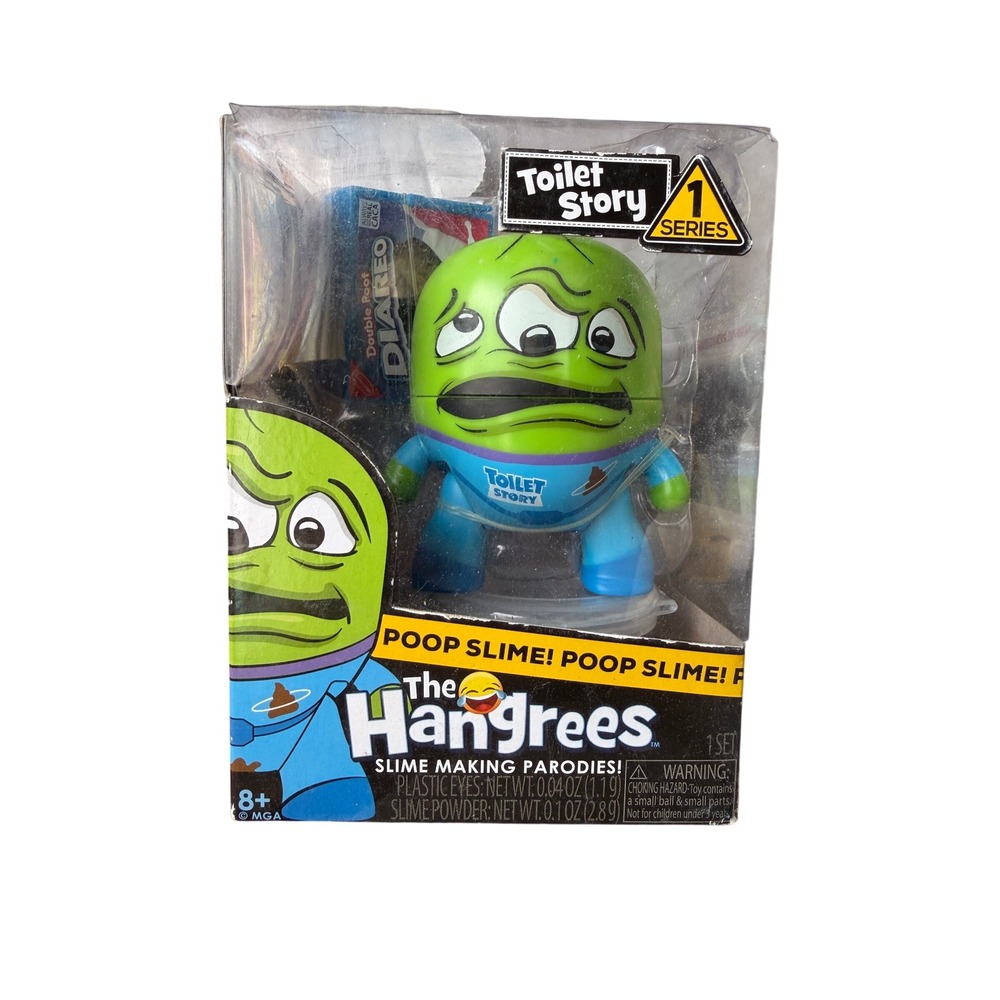 The Hangrees Toilet Story Series 1 Alien Slime Making Parody Figure MGA 2019